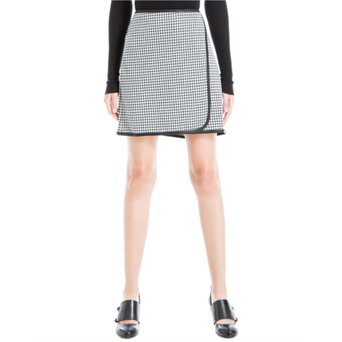 Max Studio faux wrap mini skirt