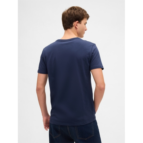 Gap Cotton Jersey V-Neck T-Shirt