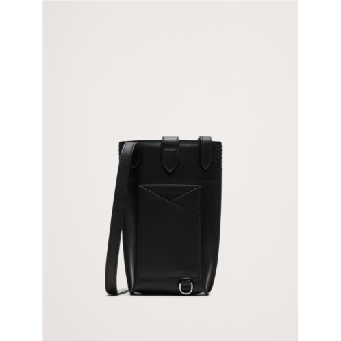 Bananarepublic Italian Leather Crossbody Pouch