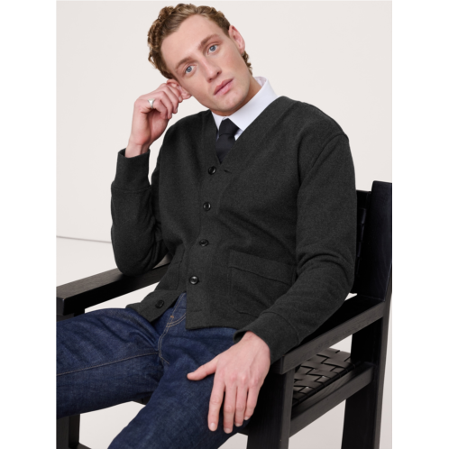 Bananarepublic Brushed Fleece Cardigan