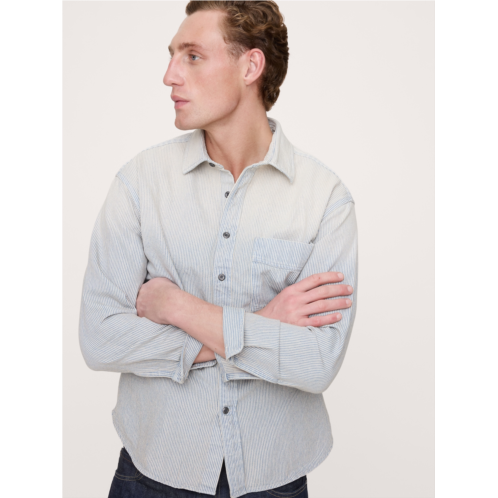 Bananarepublic Relaxed-Fit Washed Denim Shirt