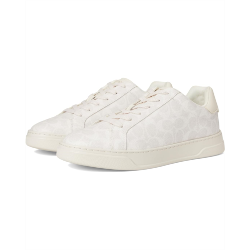 Mens COACH High Line Sneaker In Signature Canvas