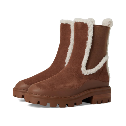 Womens Kate Spade New York London Shearling Chelsea Boots