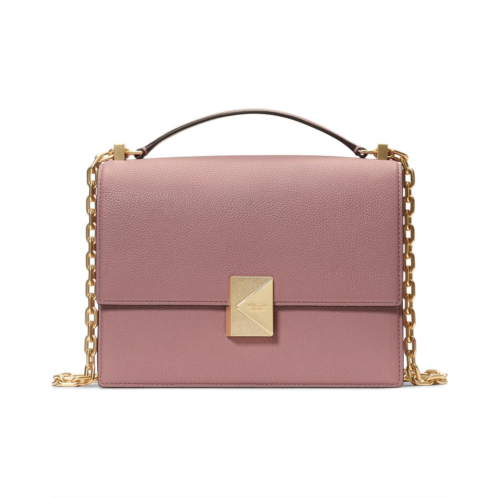 Kate Spade New York Deco Pebbled Leather Chain Shoulder