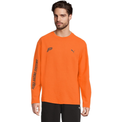 Mens PUMA Future Archive Waffle Relaxed Long Sleeve Tee