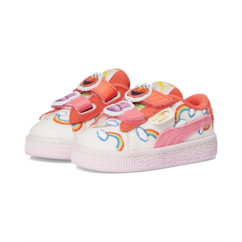 PUMA Kids Basket Care Bears X Sesame Street Hook And Loop Shoes (Toddler)