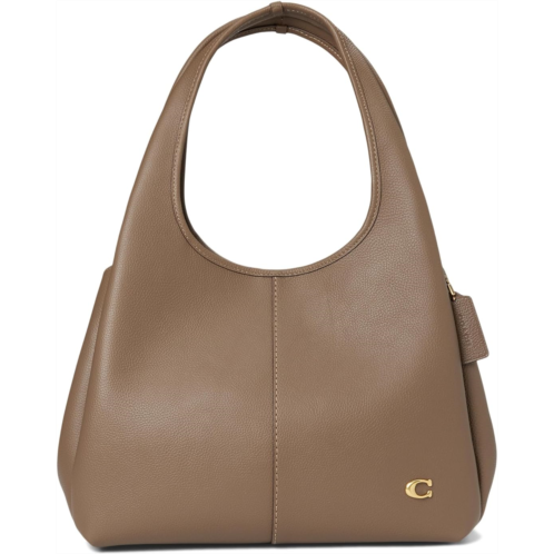 COACH Polished Pebble Leather Lana Shoulder Bag