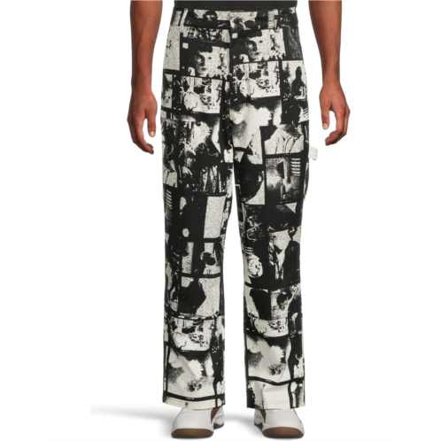 Mens PUMA Hoops X ET Twill Pants