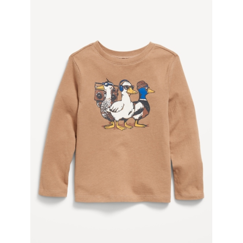 OldNavy Long-Sleeve Unisex Graphic T-Shirt for Toddler