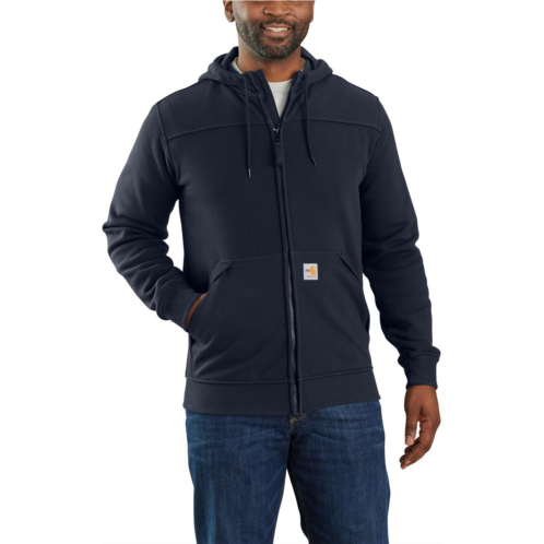 Carhartt Mens Flame-Resistant Relaxed Fit Rain Defender Force Fleece Jacket