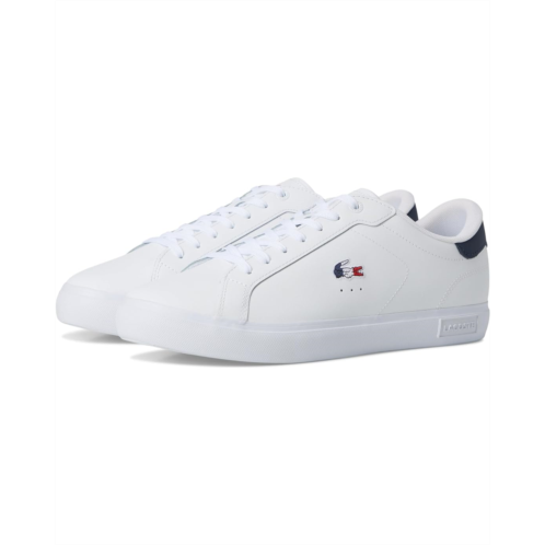 Mens Lacoste Powercourt Leather Sneakers
