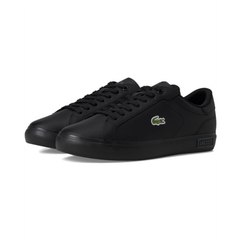 Mens Lacoste Powercourt Leather Sneakers