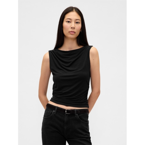 Gap Ruched Boatneck Top