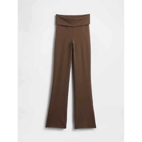 GapFit Smooth Foldover Mini Flare Leggings