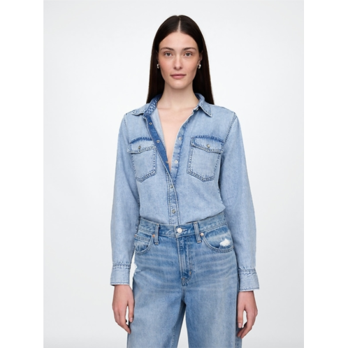 Gap UltraSoft Denim Shirt