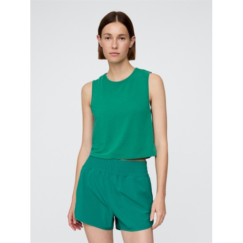 GapFit Breathe Crop Muscle Tank Top