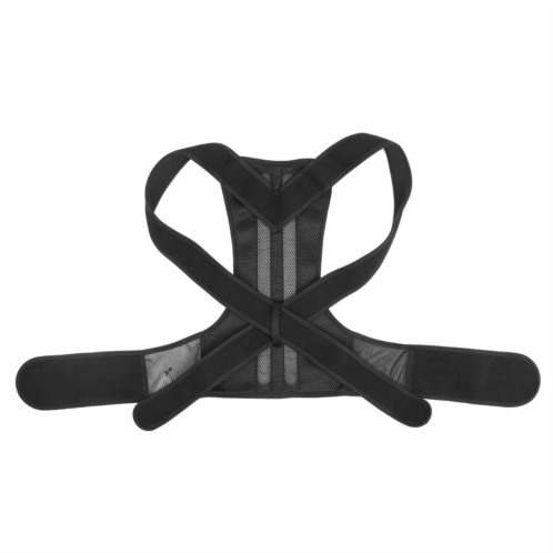 Global Bazaar unisex posture corrector brace - lumbar & upper back support - clavicle & shoulder belt (150 characters)