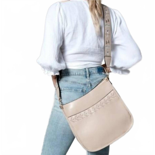 Jen & Co. pippa crossbody in beige