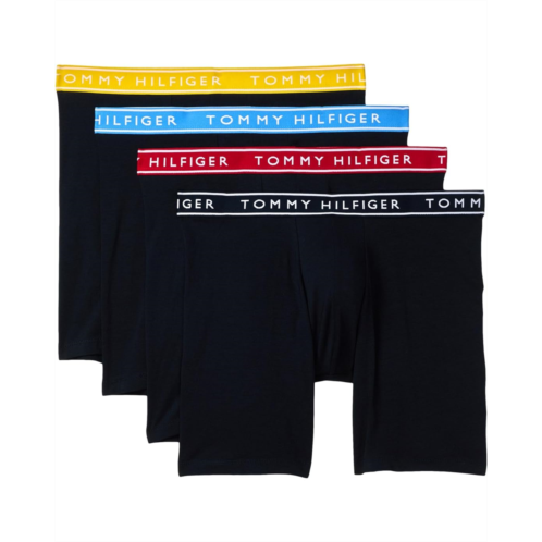 Mens Tommy Hilfiger Cotton Stretch 4-Pack Boxer Brief