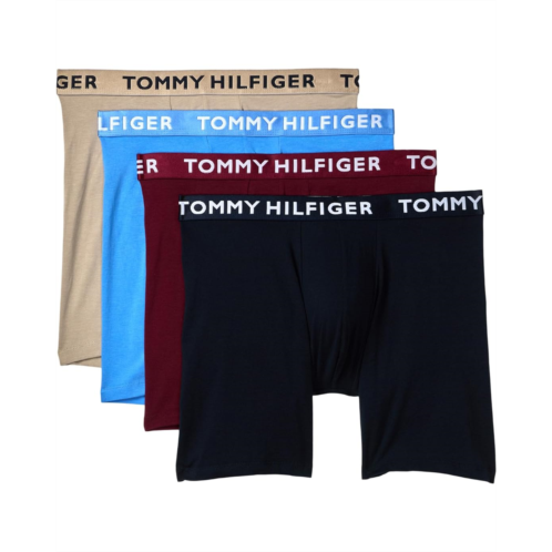 Mens Tommy Hilfiger Cotton Stretch 4-Pack Boxer Brief