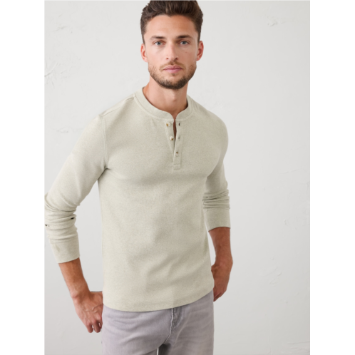 bananarepublic Standard-Fit Mini Ribbed Henley