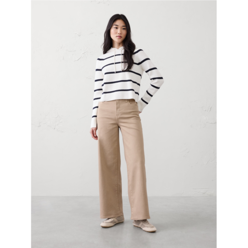 bananarepublic Wide-Leg High-Rise Jean