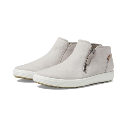 Womens ECCO Soft 7 Low Cut Zip Bootie