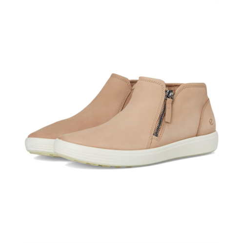 Womens ECCO Soft 7 Low Cut Zip Bootie