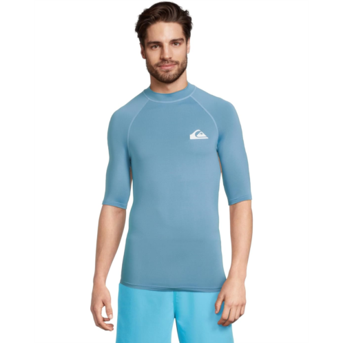 Mens Quiksilver Everyday Upf50 Shorts Sleeve Surf Tee