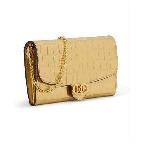 POLO RALPH LAUREN Lauren Ralph Lauren Croc-Embossed Medium Adair Crossbody