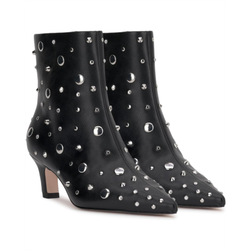Jessica Simpson Viviana Kitten Heel Studded Bootie