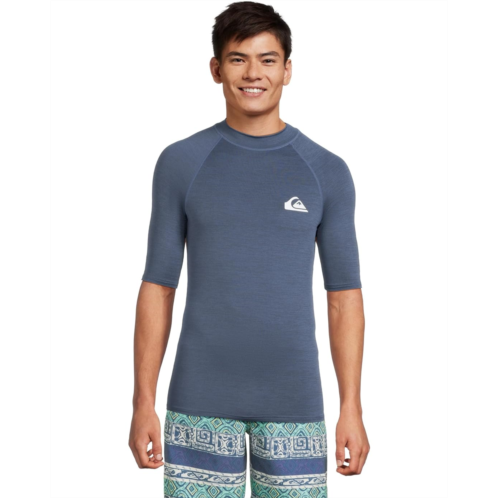 Mens Quiksilver Everyday Upf50 Shorts Sleeve Surf Tee