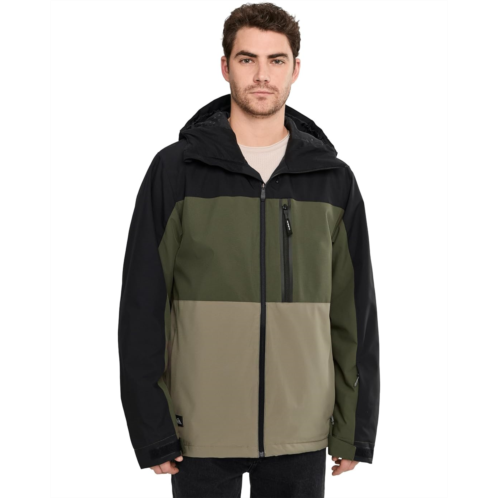 Mens Quiksilver Sycamore Block 20k Snow Jacket