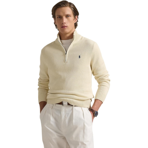 Mens Polo Ralph Lauren Cotton 1/4 Zip Sweater
