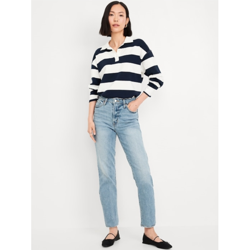 OldNavy High-Waisted OG Straight Ankle Jeans