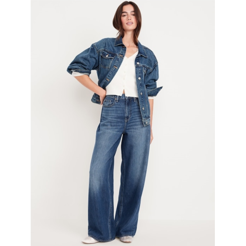 OldNavy High-Waisted Baggy Wide-Leg Jeans