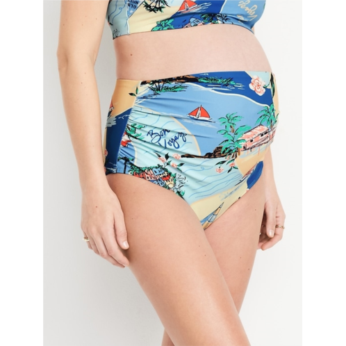 OldNavy Maternity High-Waisted Swim Bottoms