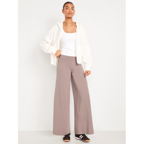 OldNavy Mid-Rise Jersey Super Wide-Leg Leggings