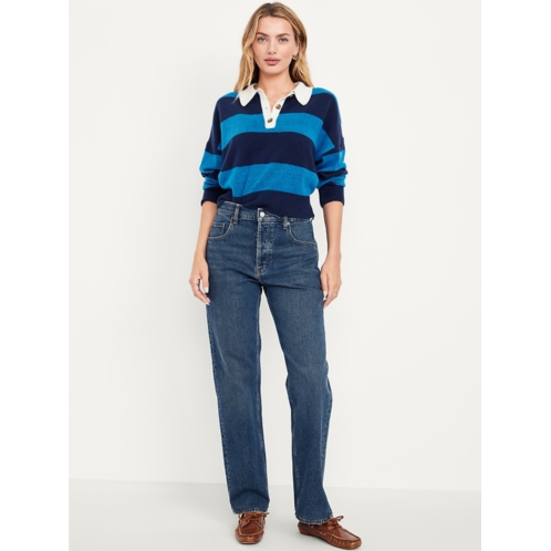 OldNavy Low-Rise Slouchy Straight Jeans
