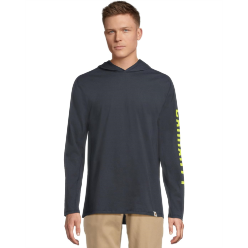 Carhartt Force Relaxed Fit Midweight Long Sleeve Logo Graphic Hooded T-Shirt
