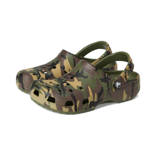 Crocs Kids Classic Camo Clogs (Little Kid/Big Kid)