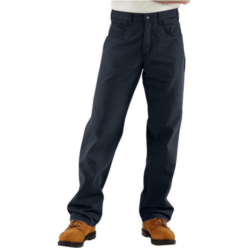 Mens Carhartt Big & Tall FR Loose Straight Canvas Pant