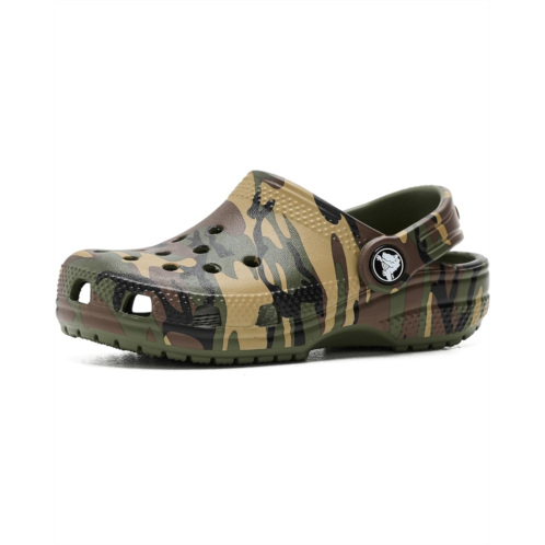 Crocs Kids Classic Camo Clogs (Toddler)