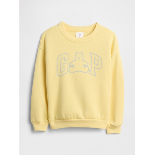 babyGap Logo Relaxed Crewneck Sweatshirt