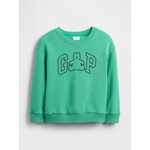 babyGap Logo Relaxed Crewneck Sweatshirt