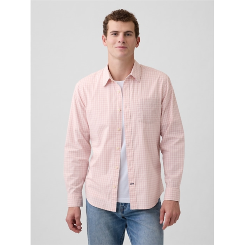 Gap Stretch Poplin Shirt in Standard Fit