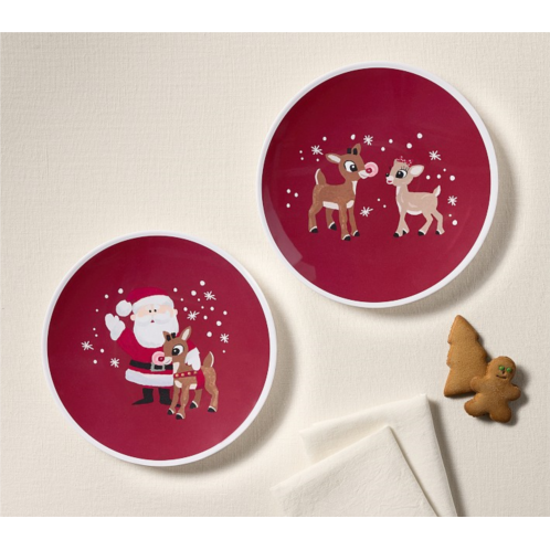 Potterybarn Rudolph Plate