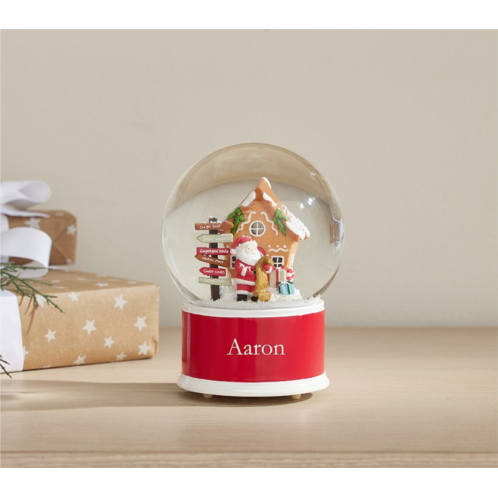 Potterybarn Santas Workshop Snowglobe
