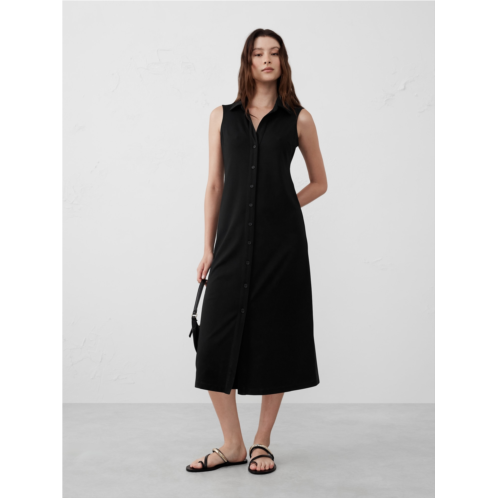 bananarepublic Button-Down Knit Shirtdress