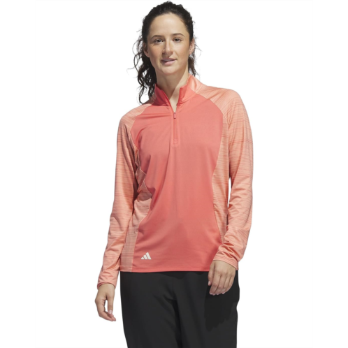 Adidas Golf Ultimate365 Mock Quarter Zip Golf Pullover